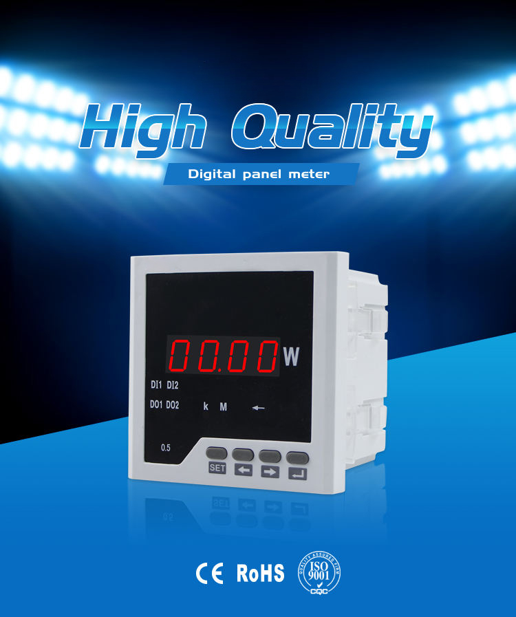 Factory Price Optical Zigbee Power Meter 96*96mm RH-P31 Digital Single Phase Active Power Meter