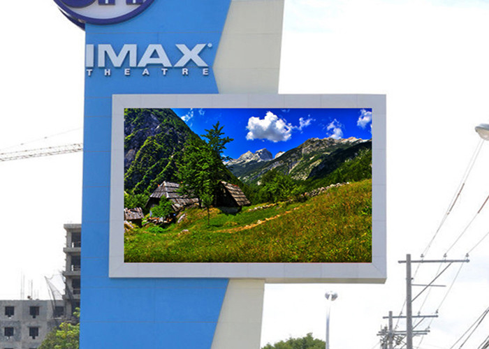 Waterproof IP68 Led Outdoor Advertising Screens Display 1920Hz