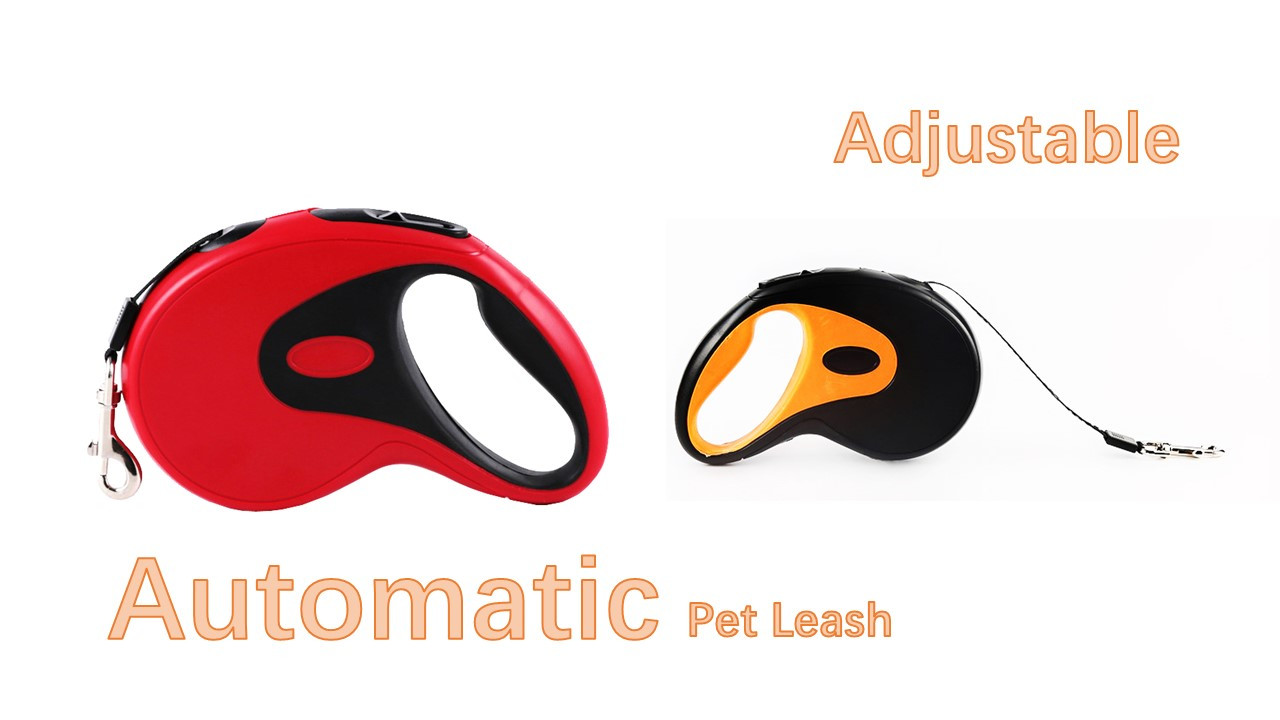 Non Tangle Automatic Retractable Dog Leash OEM Hands Free Retractable Dog Leash