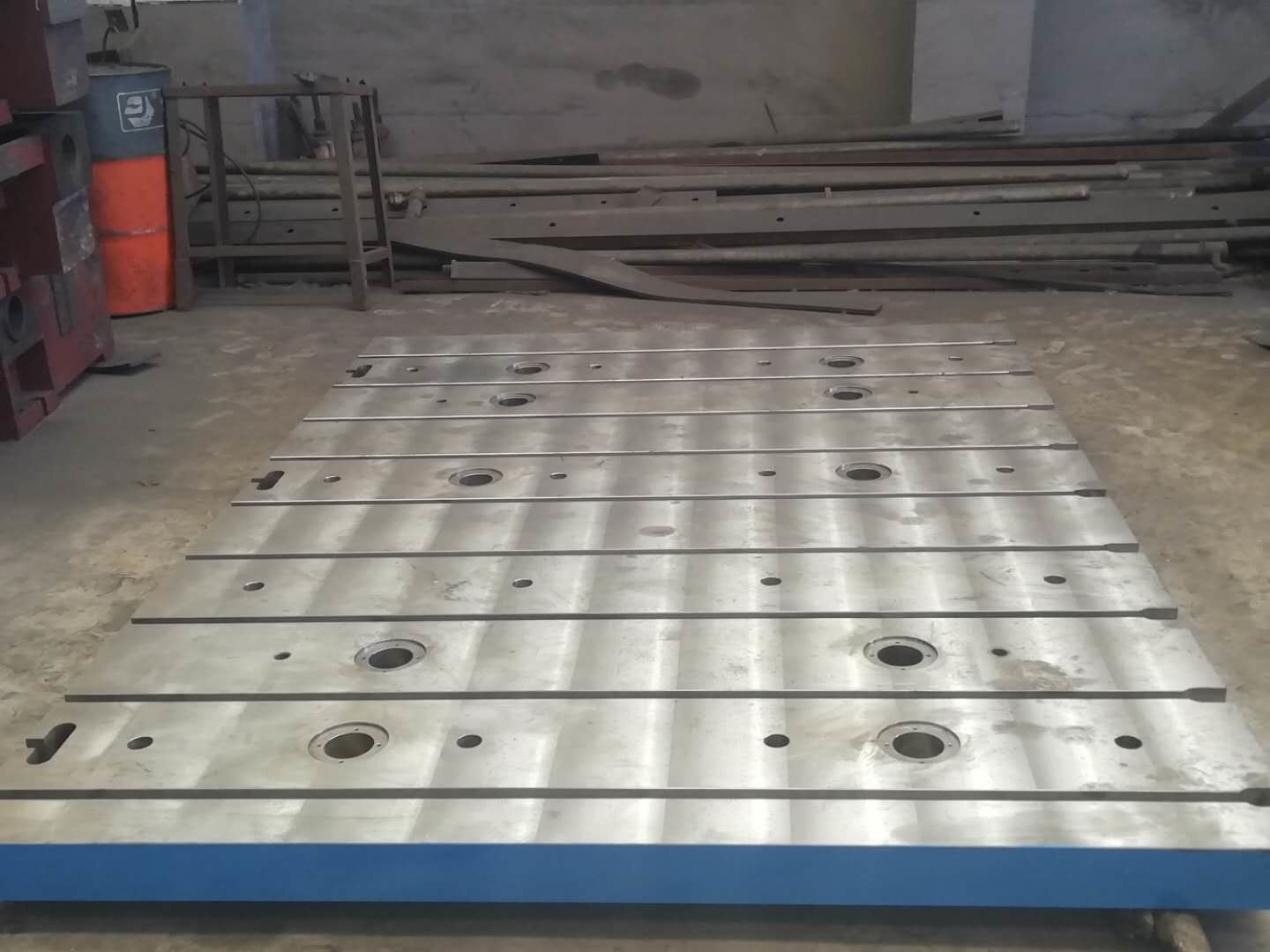 Cast Iron 230 Hardness CO T Slot Base Plate 1000x750