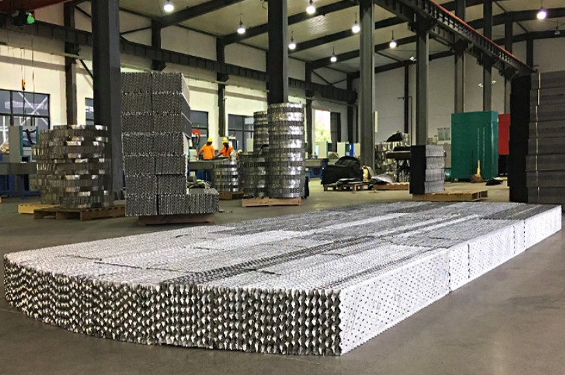 Metallic Ss304 Distillation 125Y Stainless Steel Column Packing