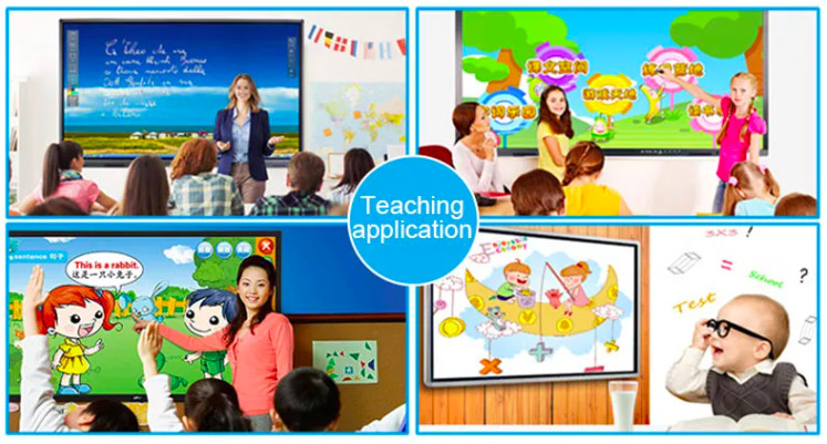 ODM 55 Inch LCD Touch Screen Smart Interactive Electronic Whiteboard