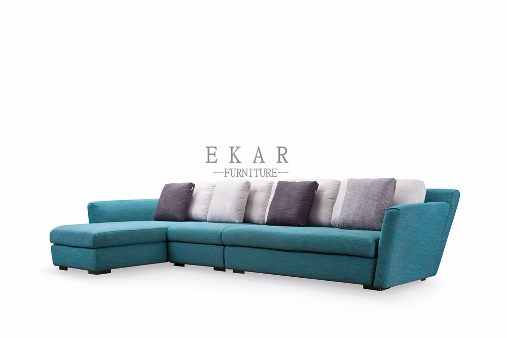 New Model Set Living Room Furniture Modern L Shaped Sofa