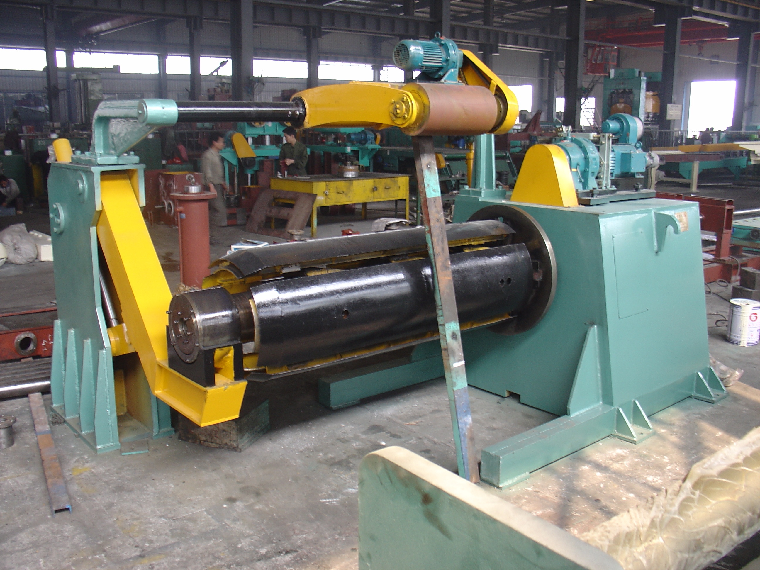 Chain Making Machine Steel Plate Coil Sheet Machine For Video Outgoing Inspection