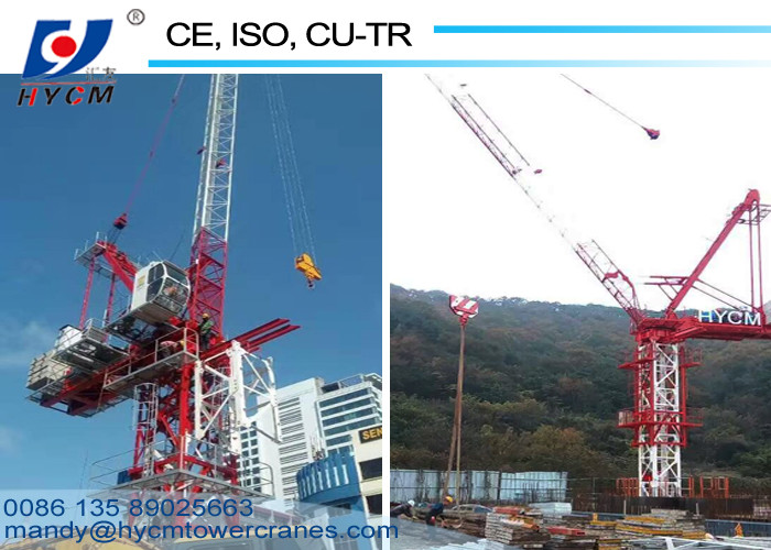 2.0 ton Tip Load 25m Jib QTD Tower Crane Best Prices of 6 ton Tower Crane