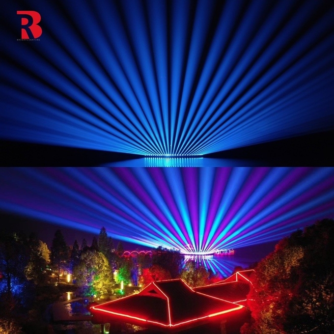 DMX512 350w Beam Moving Head Light For Architectural Lighting Displays
