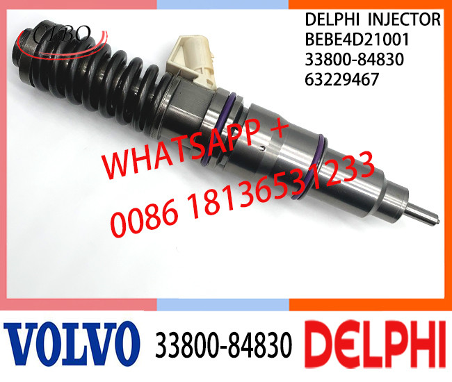 33800-84830 BEBE4D21001 63229467 Fuel engine Diesel Injector 33800-84830 BEBE4D21001 63229467 E3.18 for HYUNDAI H ENGINE