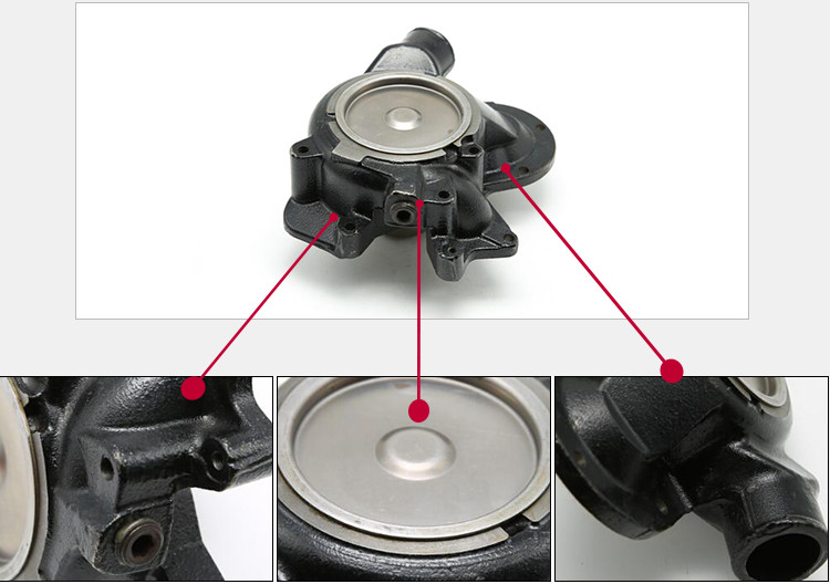 Cooling Water Pump Perkins Marine Diesel Parts Hydraulic 10 X 8 X 6 Cm Size