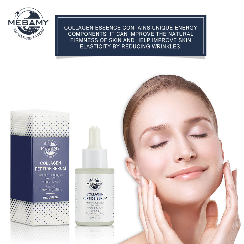 OEM/ODM Wrinkles Moisturizing Whitening Serum Hyaluronic Acid Collagen Anti-aging Moisturizing Facial Collagen Peptide