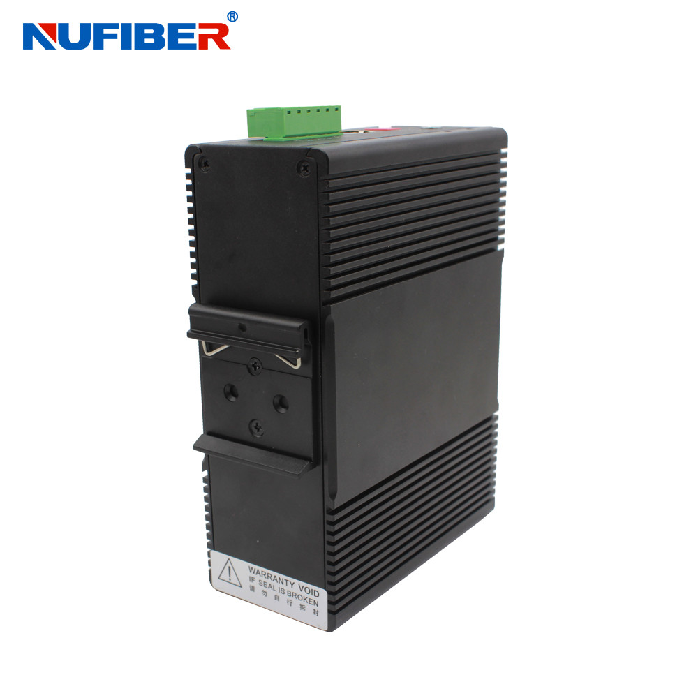 10/100/1000M Managed Industrial SFP Switch 8 UTP Port SNMP / Telnet / WEB Managed DIN-rail Type IP40
