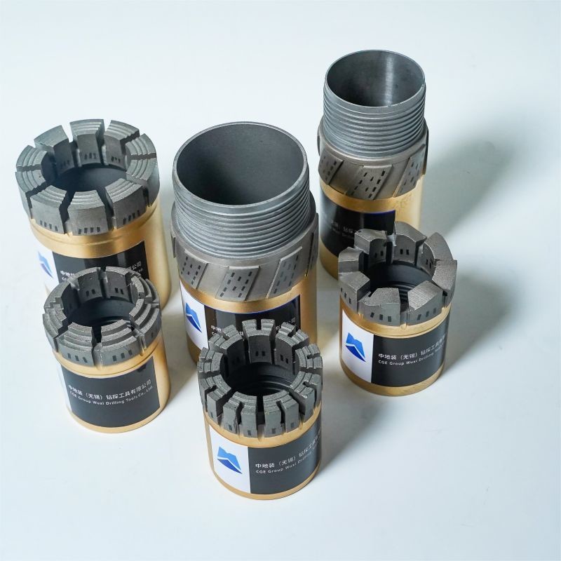 Sand Profile Impregnated Diamond Core Bit Wire Line Drilling Great Performance