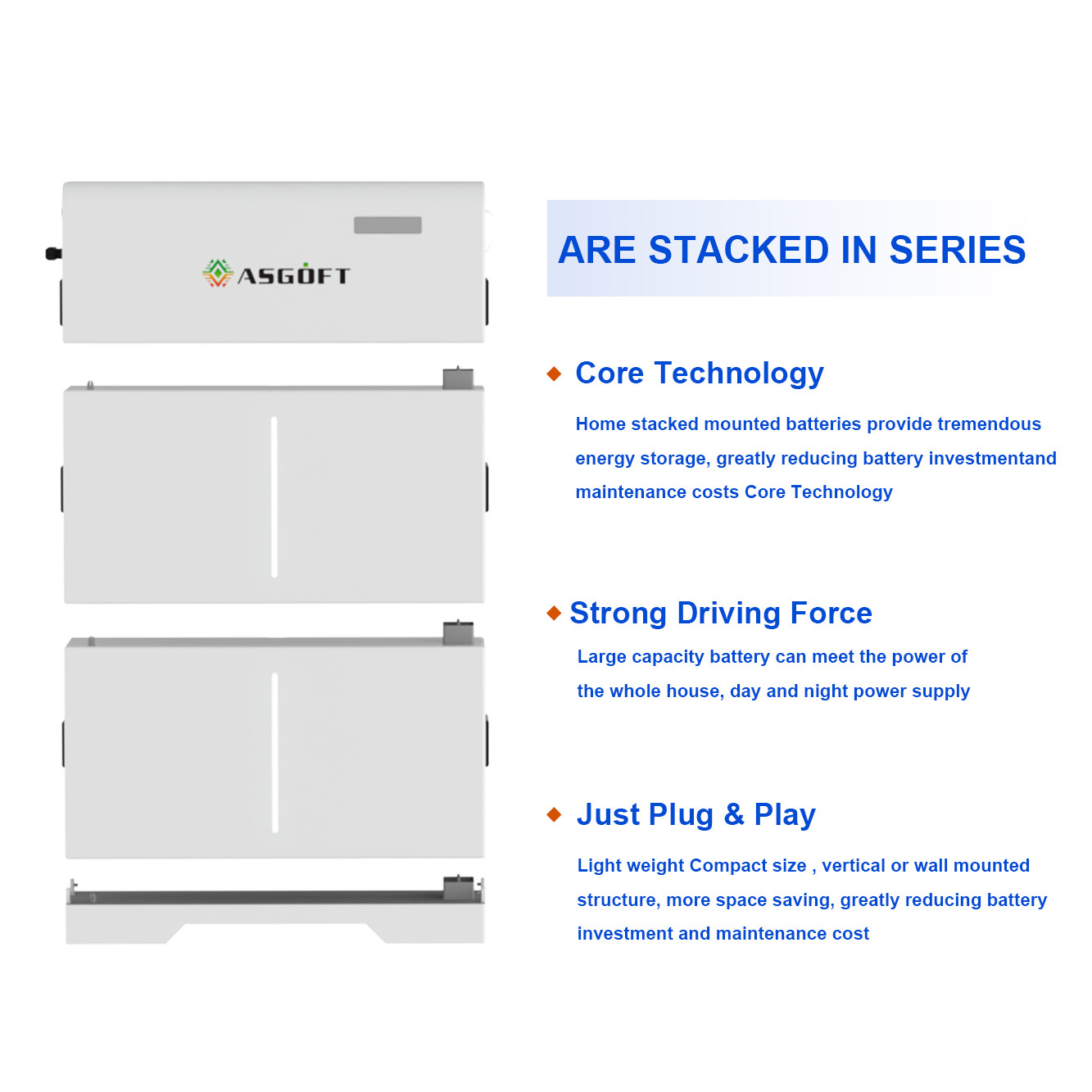 High Voltage LiFePO4 Battery Pack 20kwh Energy Storage Lithium Ion Batteries