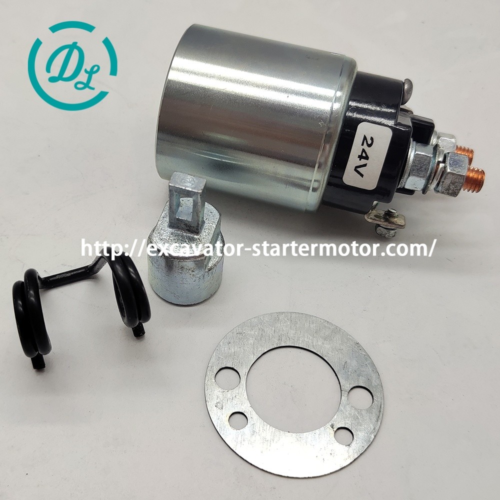 SS-1227 213067005 Starter Solenoid 24V Excavator 4JB1 Engine Spare Parts