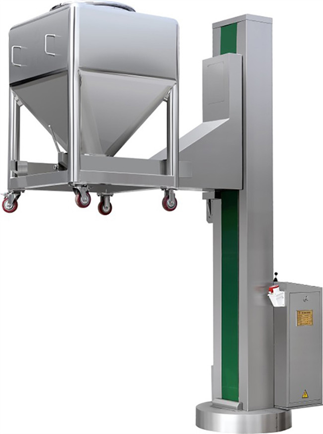 500 Lb Bin Replaceable Post Bin Blender Provides Mixing Blending Mixing Speed 3 R/min