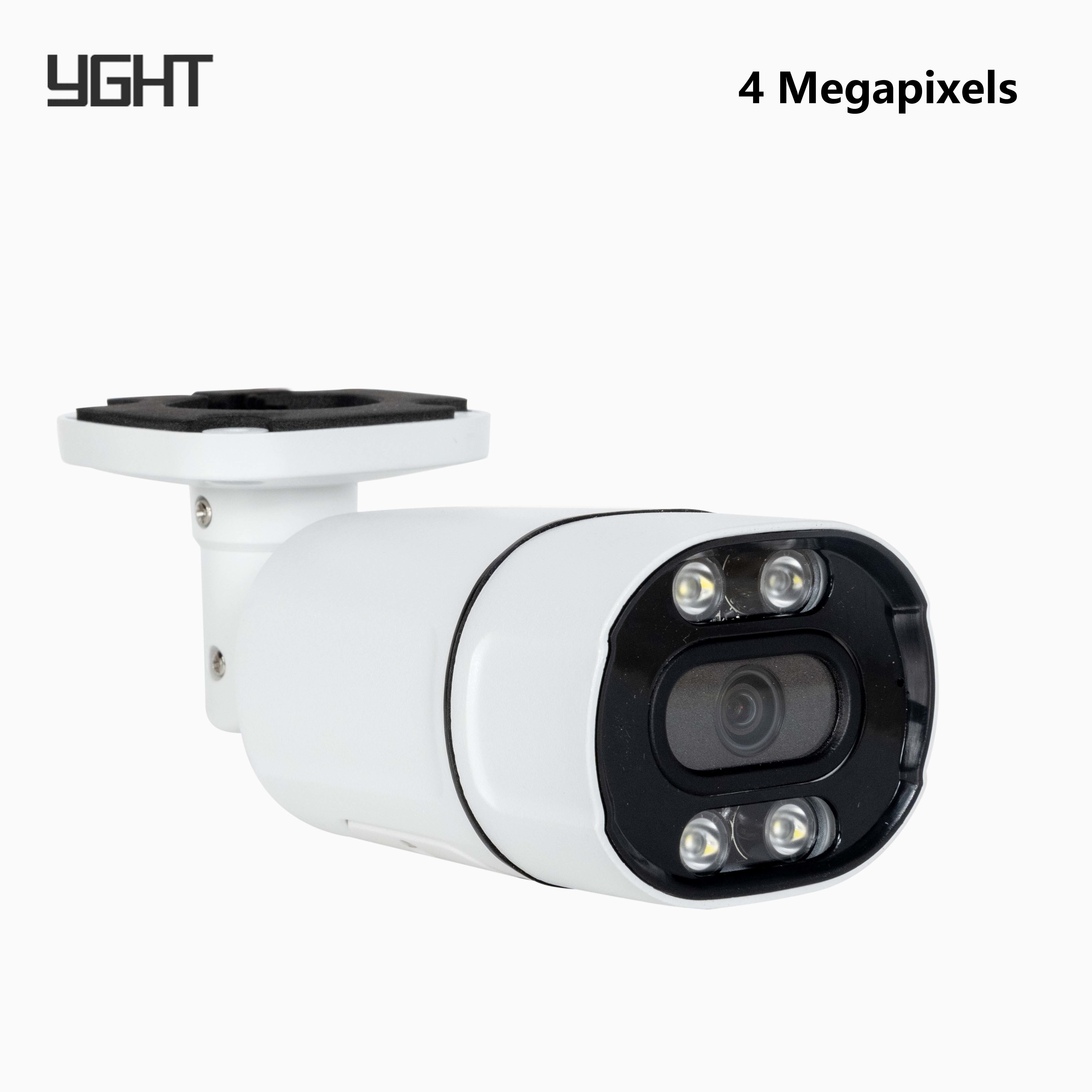 2MP Full Color Night Vision Bullet Surveillance Cameras Security System