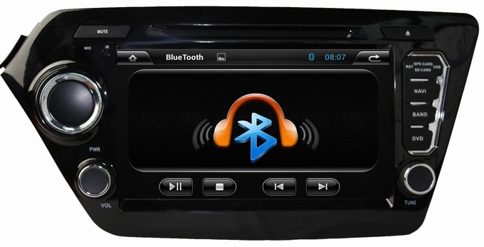 Ouchuangbo Car GPS 3G Wifi Navi DVD Radio Player for Kia K2 /RIO 2011-2012 Pure Android 4.2 System OCB-8044C