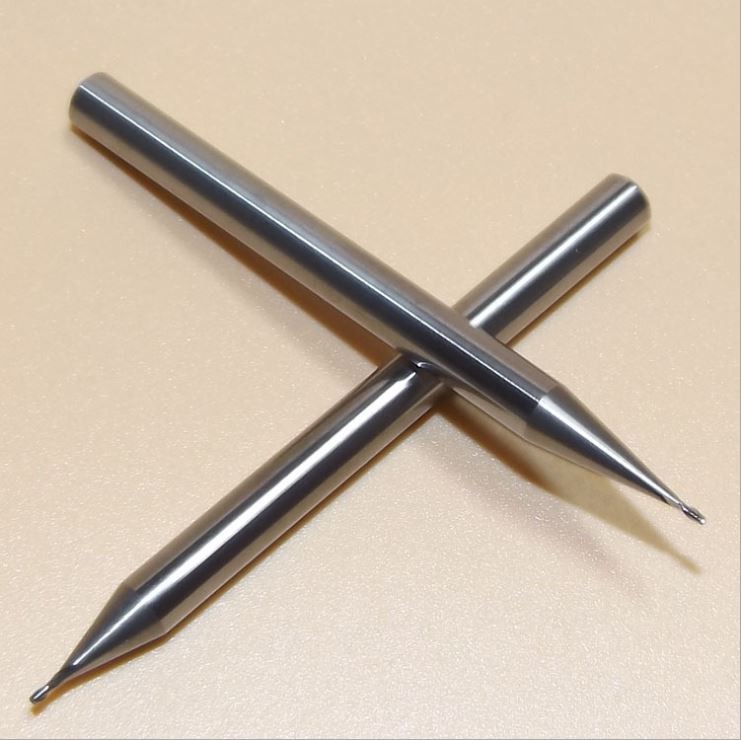 2 Flutes AlTiN Coating Carbide Milling Tools For CNC Machine