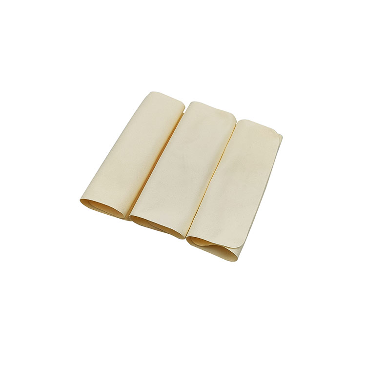 Double Sided Fleece Glasses Wiping Cloth Eyewear Cleaning Cloth Wavy Edge