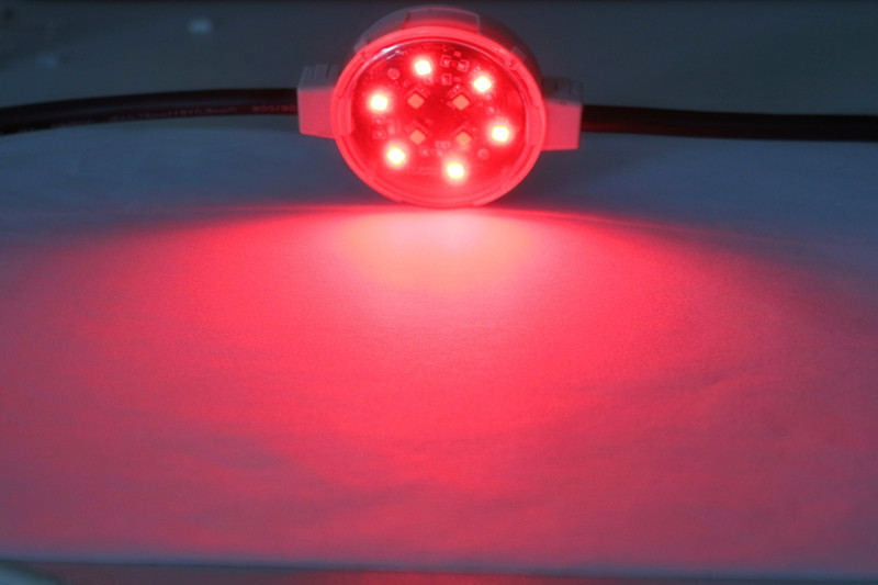 Decorative 1.5W 24V SMD3535 H5010M24 RGB LED Pixel 50mm