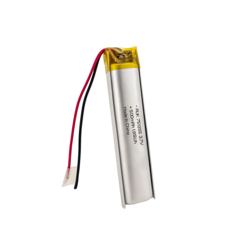 AUK 801350 3.7V 500mah Lipo Battery Lithium Polymer Battery For Electric Toothbrush With CE And IEC62133