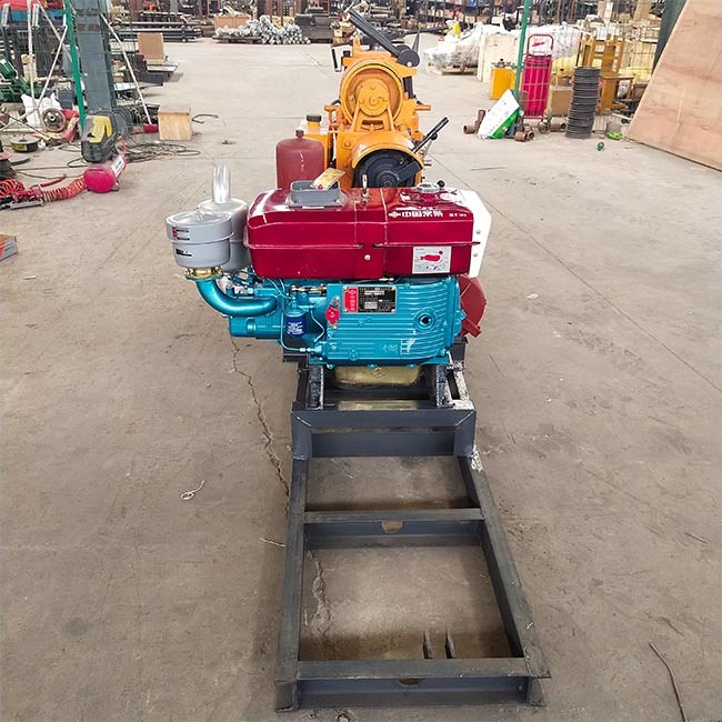 CE 130m Depth Waterwell Drilling Rig Hydraulic Borehole Drilling Machine HZ-130Y