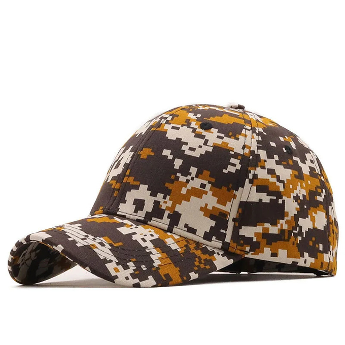 Fashion Four Season 6 Panel Baseball Cap Jungle Military Hats For Adults
