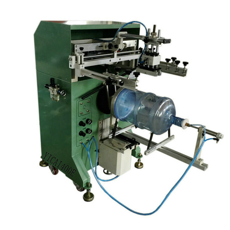 dia 110mm Plastic Bottle Screen Printing Machine 220V Cup Screen Printer