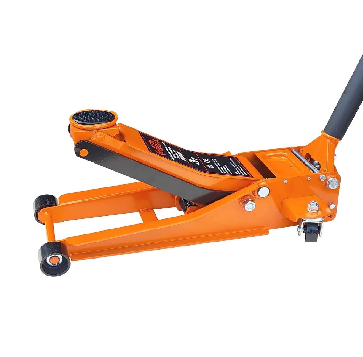 Hydraulic Low Profile Floor Jack 3 Ton 6000lbs Yellow Color Pump Jack Scafolding Hydraulic Jack for Lifting