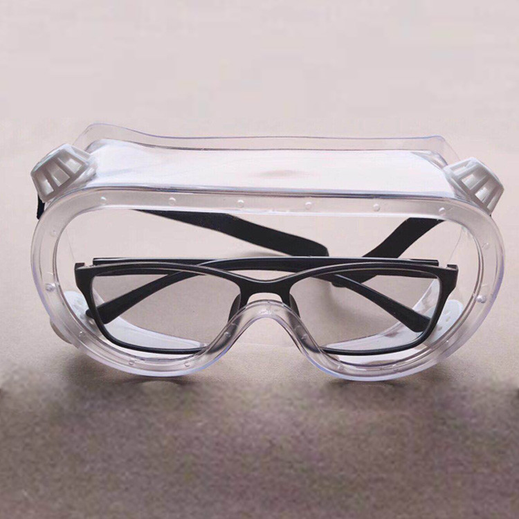 Durable Medical Safety Goggles Scratch Resistant Stable Performance