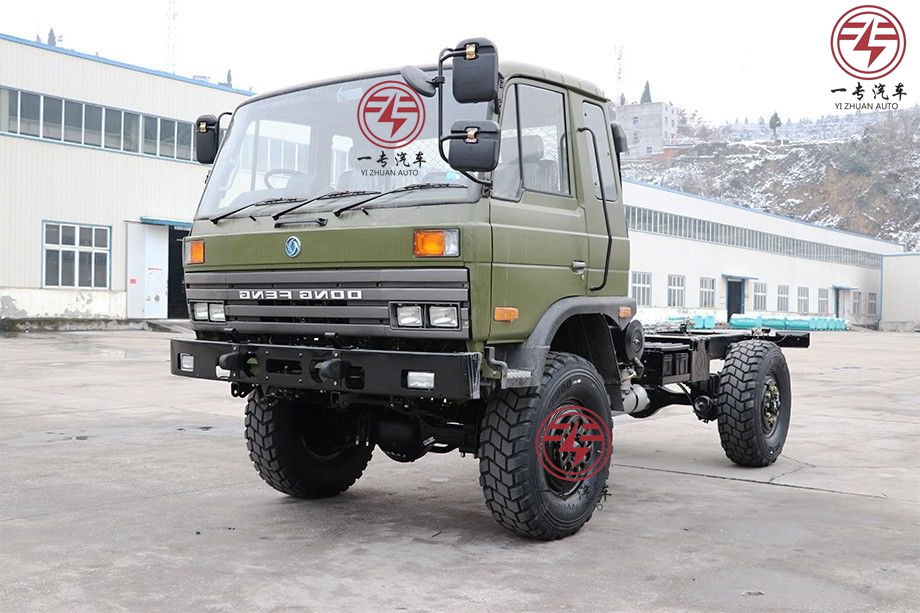 Africa's Favorite 4X4 6X6 Cargo Truck with 1-10t Load Capacity and Cummins Engine