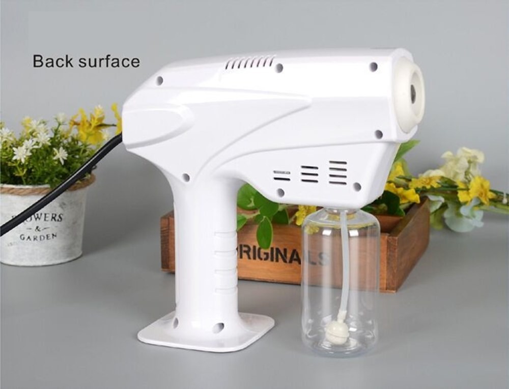 Handheld Electric 1200W Blue Light 260ML Disinfect Sanitizer Atomizer Sprayer Indoor Outdoor Car Fogger Sprayer Gun