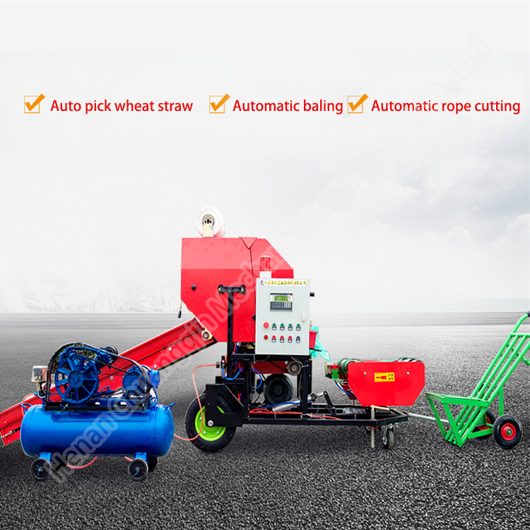 Automatic Silage Baler Machine Hay Baler Machine Silage Baler Packing Machine