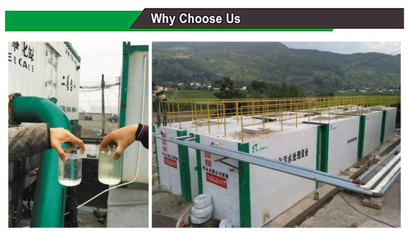 3000L/Hour Cattle Chicken Poultry Halal Meat Processing Mobile Wastewater Treatment Plant for Slaughterhouse