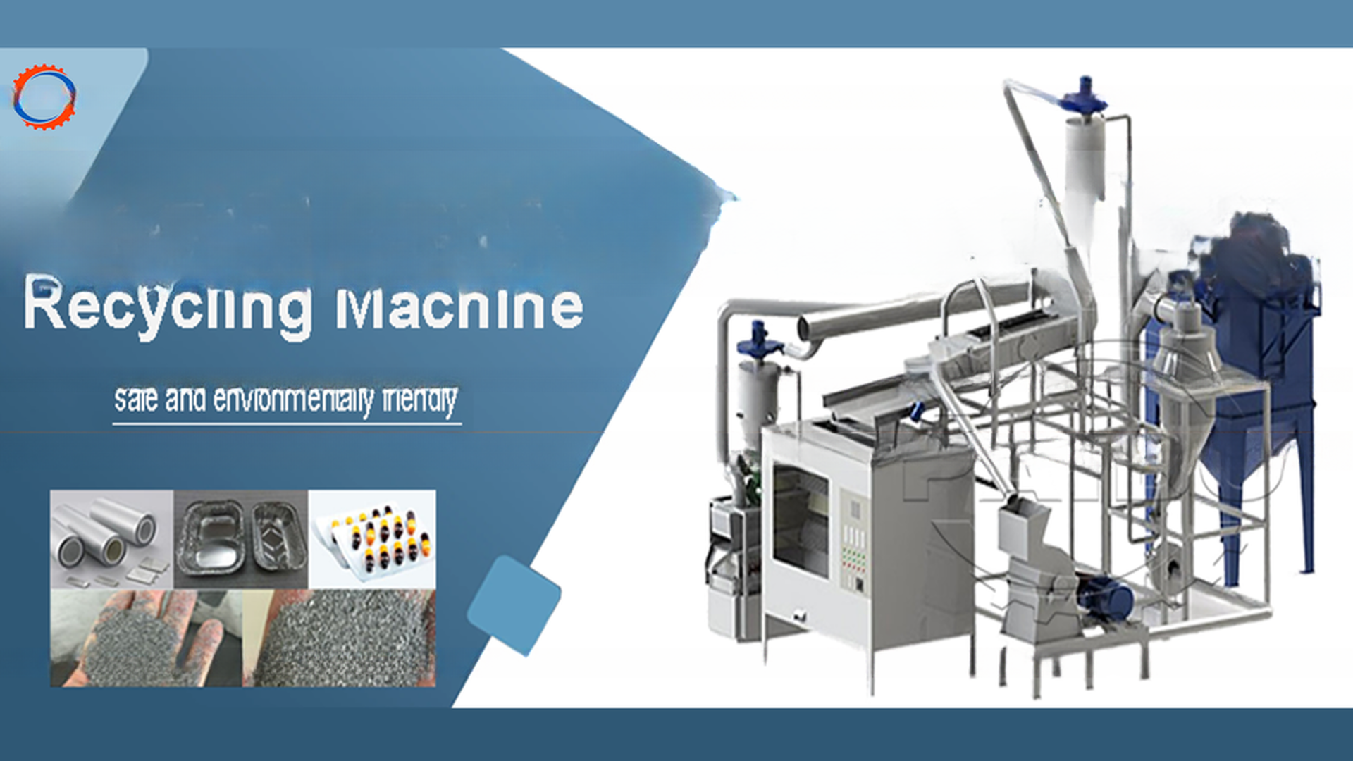 Aluminum Plastic Blister Pack Recycling Machine for Environmentally Friendly Packaging