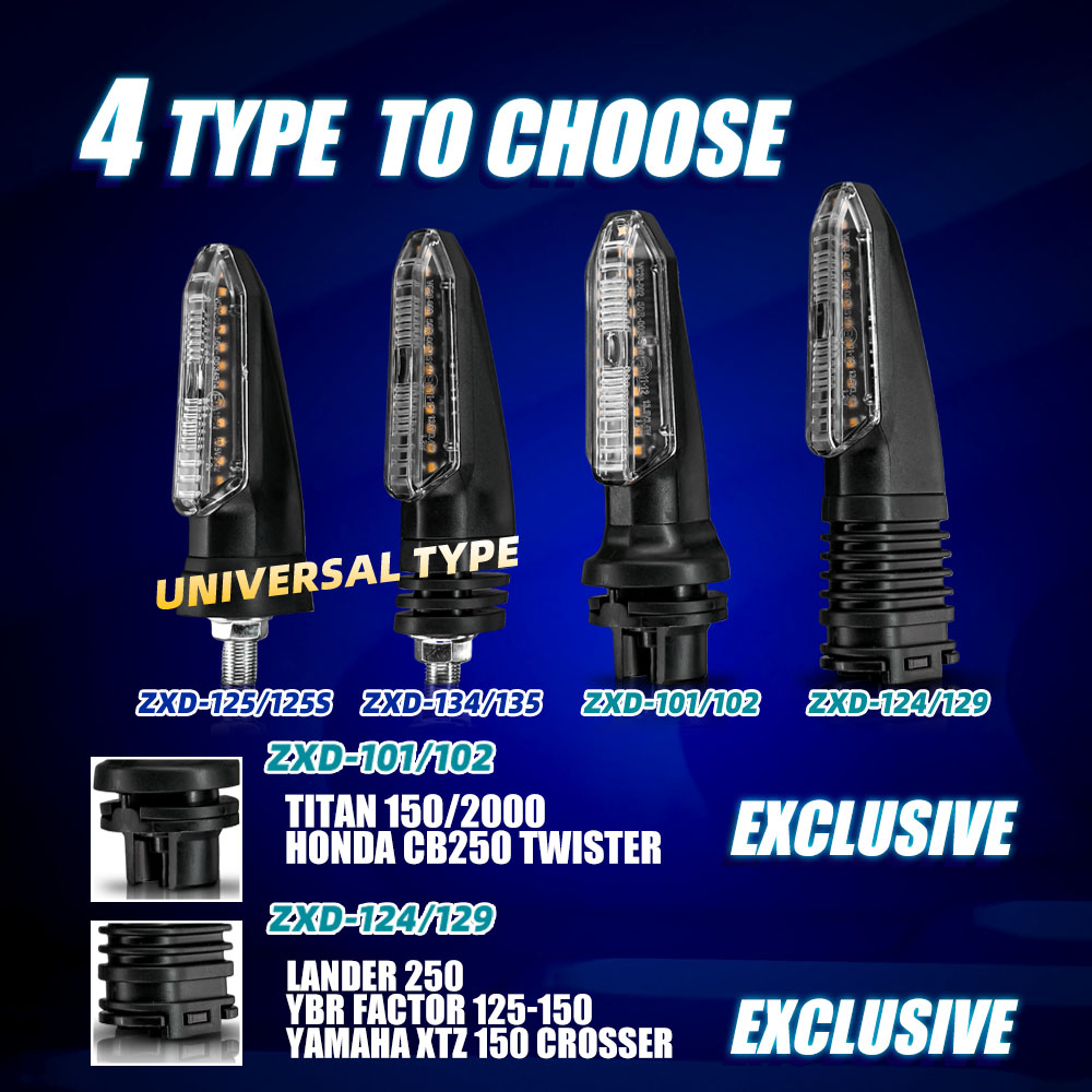 Custom Dynamics Motorcycle Lights Upgrade YYZXD-125 134 135 101 102 124 129