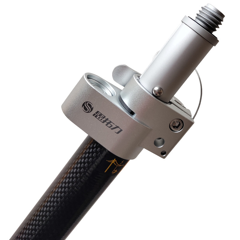 Carbon Fiber Extendable Pole For GPS RTK GNSS Telescopic Rover Pole STONEX GPS Surveying Pole