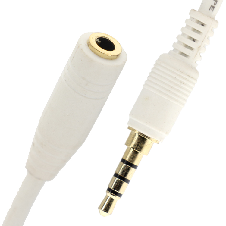 1m 2m 3m 5m 10m 3.5mm Audio Jack TRRS Male To 3.5mm TRRS Female Stereo Aux Audio Extension Cable