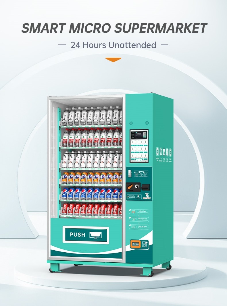 Touch Screen Vending Machines For Hotel Subway Station Shopping Mall