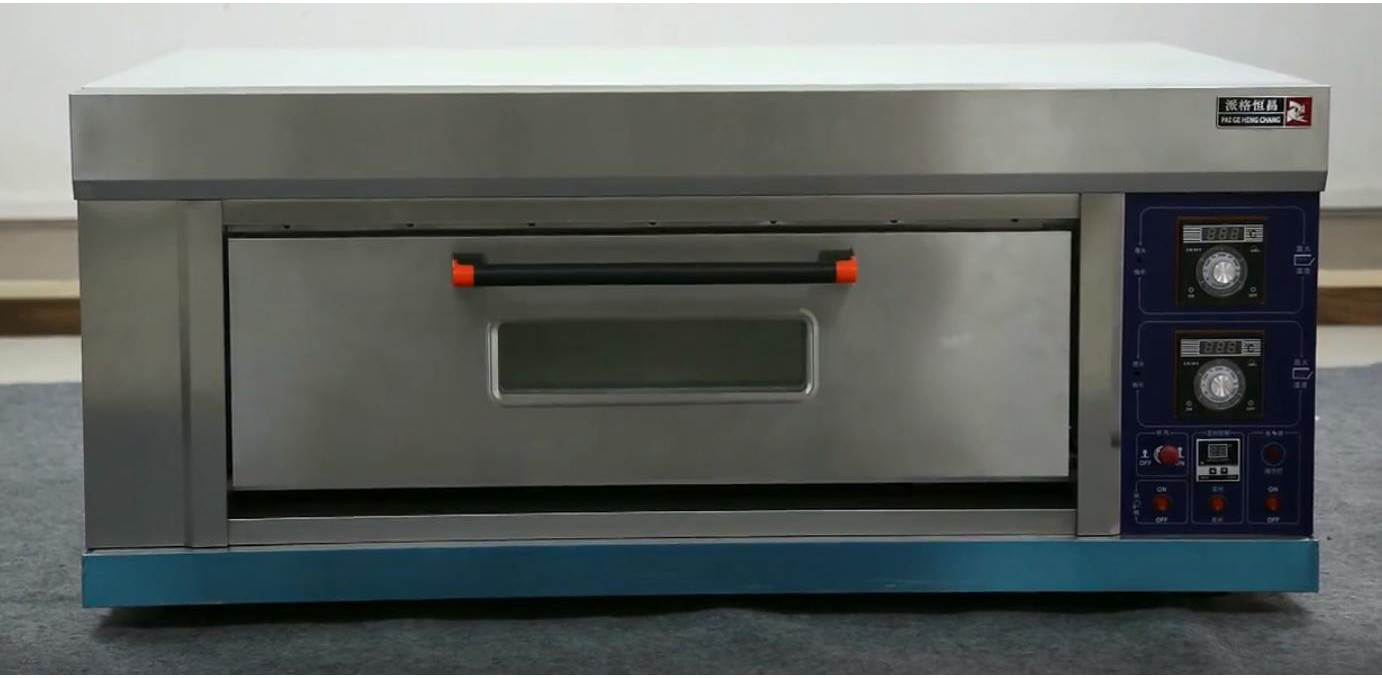 Mechanical Gas Oven For Baking With Timing Control Adjustable Temperature 20 ~ 400°C