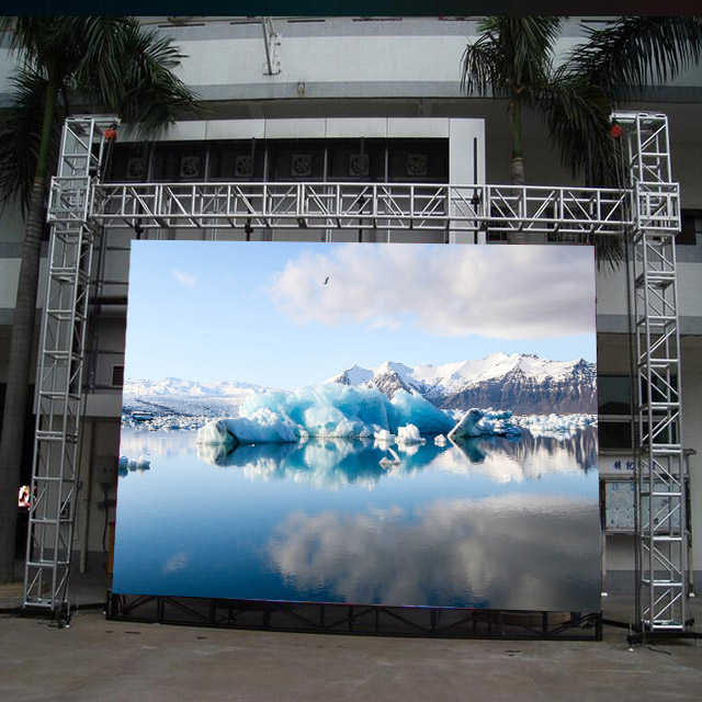 outdoor rental led screen