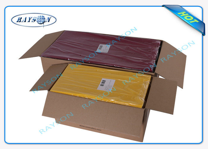 45 Gr / 50gr / 60gr / 70gr PP Spunbond Non Woven Tablecloth 1.2m x 1.2m Table Cover