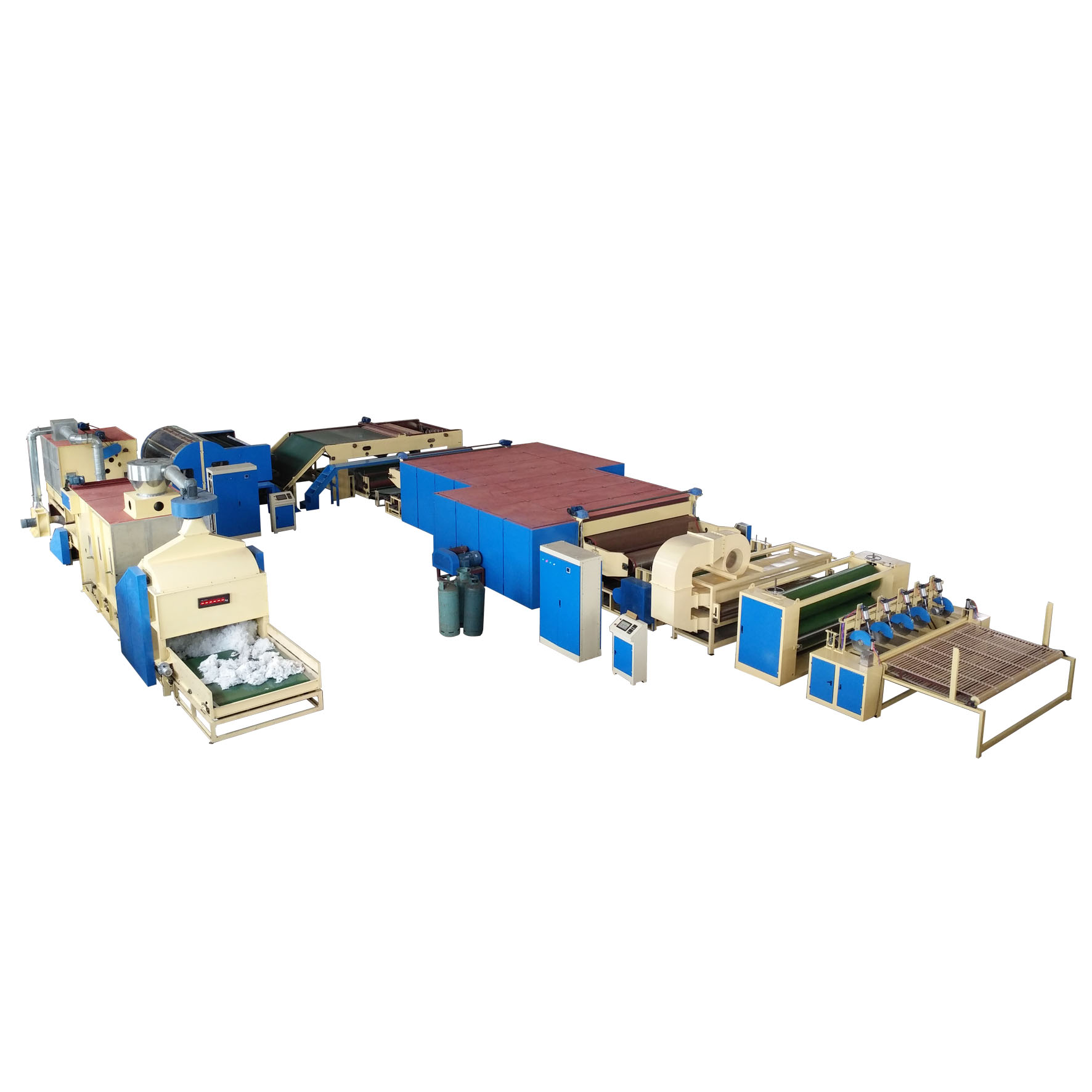 Mattress Thermal Bonded Wadding Bedding Production Line