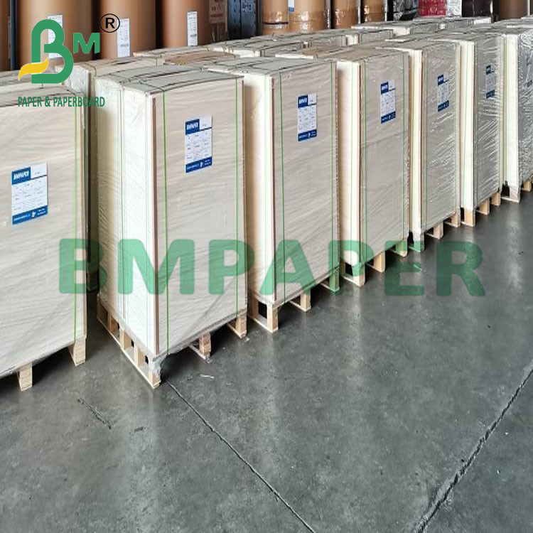 120g High Whiteness Good Strength White Kraft Paper Roll 889mm Width