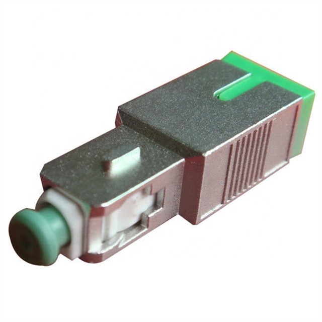 Metal Materials Sc APC Male to Female Singlemode Fiber Optic Attenuator 3dB, 5dB, 10dB Optional