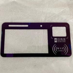 Customized Electronic Display Glass Panel Toughened Silk Screen Glass