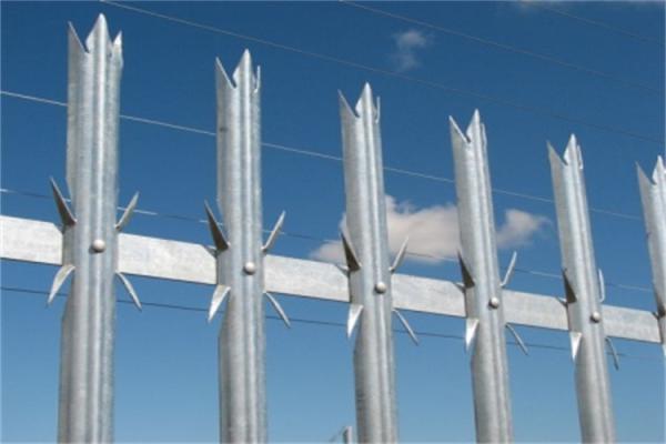 Factory Supply Hot Dip Galvanised Palisade Fence Easily Assembled For Steel