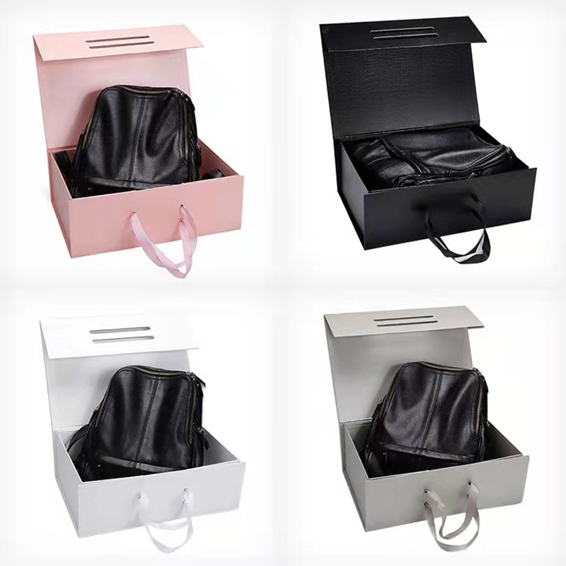 Wholesale Custom Wig Folding Gift Box Spot Special Paper Gift Box