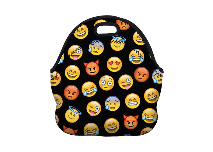 Personalized Large Insulated Lunch Bag , Thermal Lunch Tote Bags Neoprene Durable