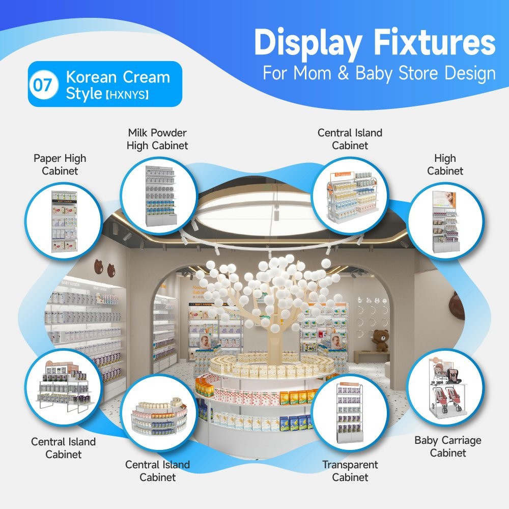 07-HXNYS Mom And Baby Model Store With Korean Cream Style