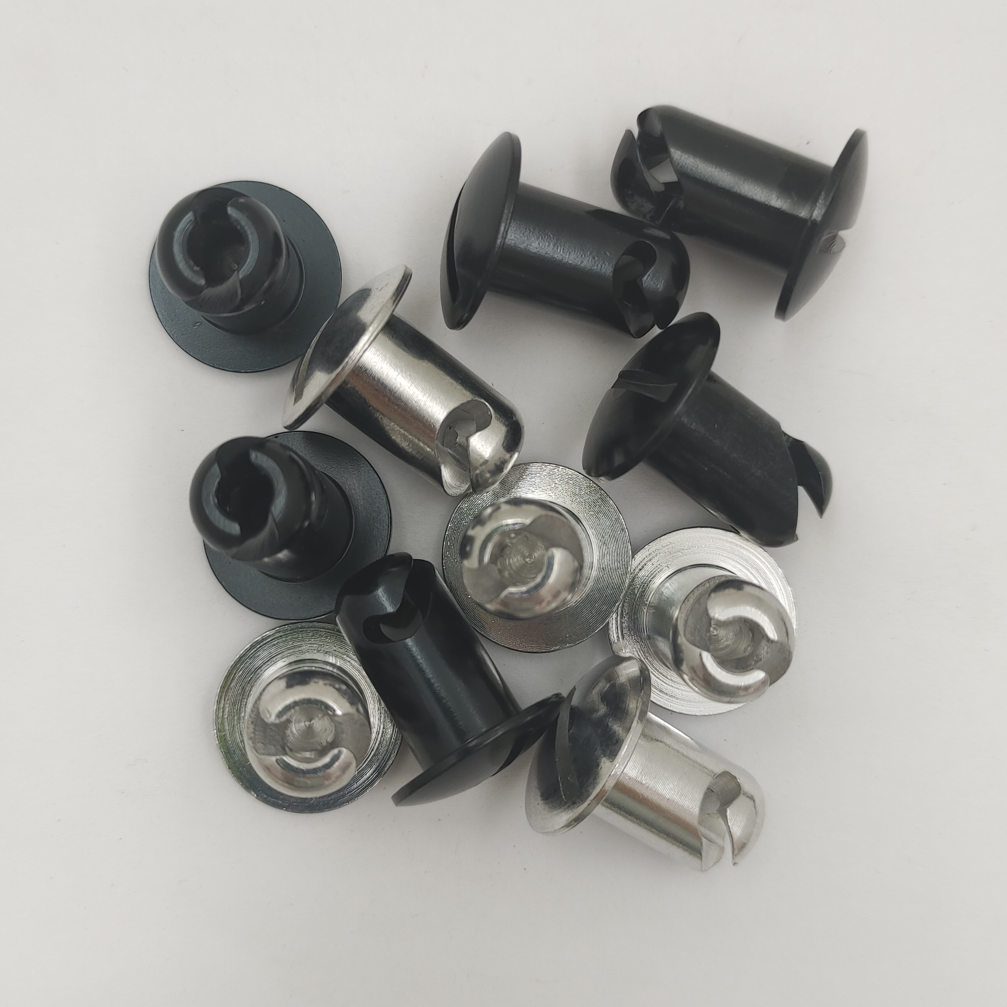 Purpose Replace/Repair Aluminium Black Quarter Turn Dzus Stud 7/16"x.500" for Universal Car Fitment